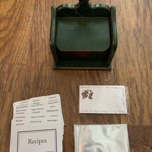 Recipe box